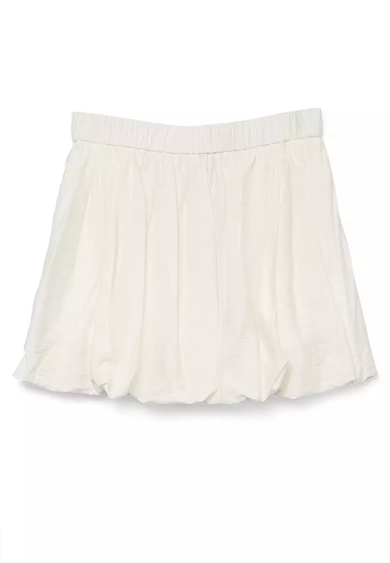 Mini Balloon Woven Skirt