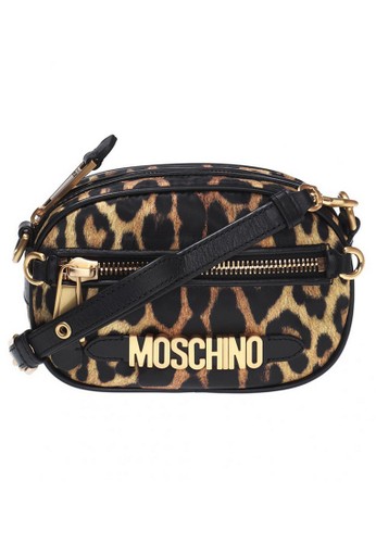 MOSCHINO brown Moschino Leopard Print Shoulder Bag in Brown E3063AC77C3C5AGS_1