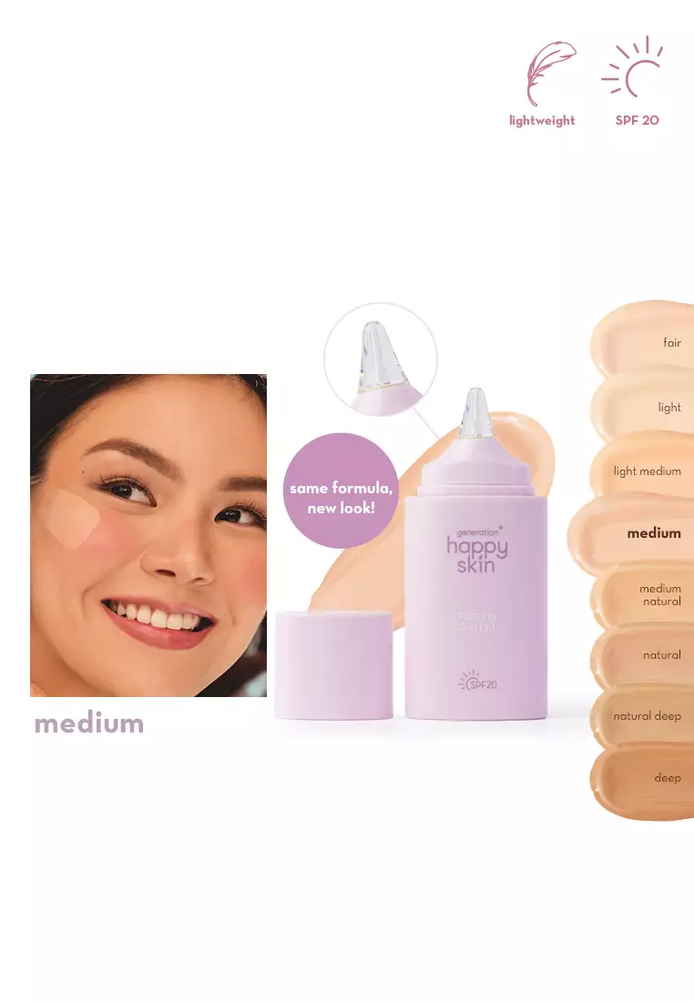 Discount on Happy Skin  shoes - SKU: Generation Happy Skin Blurring Skin Tint SPF20 in Medium