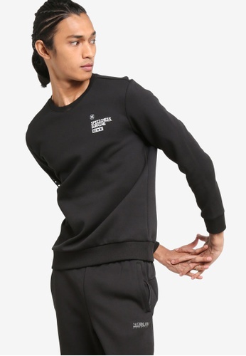 361° black Cross Training Sweater AE879AA87F9DE6GS_1