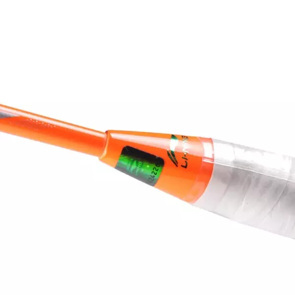 Li-Ning Badminton Racket Windstorm 72 Black/Blue/Orange - AYPR034-4 Free 2 Zipper+ String