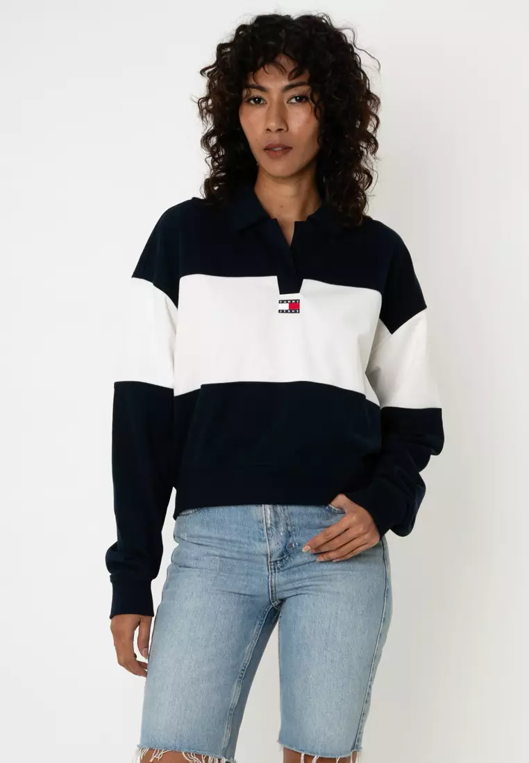 Colour block sweatshirt by tommy hilfiger online