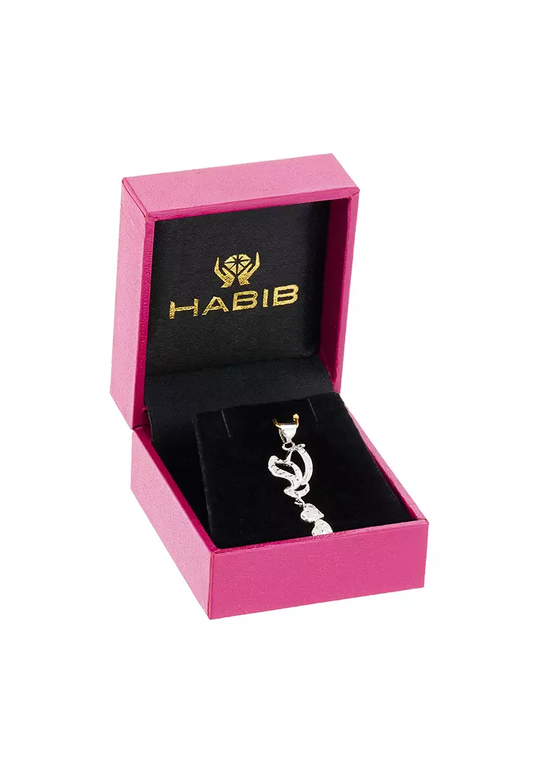 HABIB 375/9K White Gold Pendant AX692P