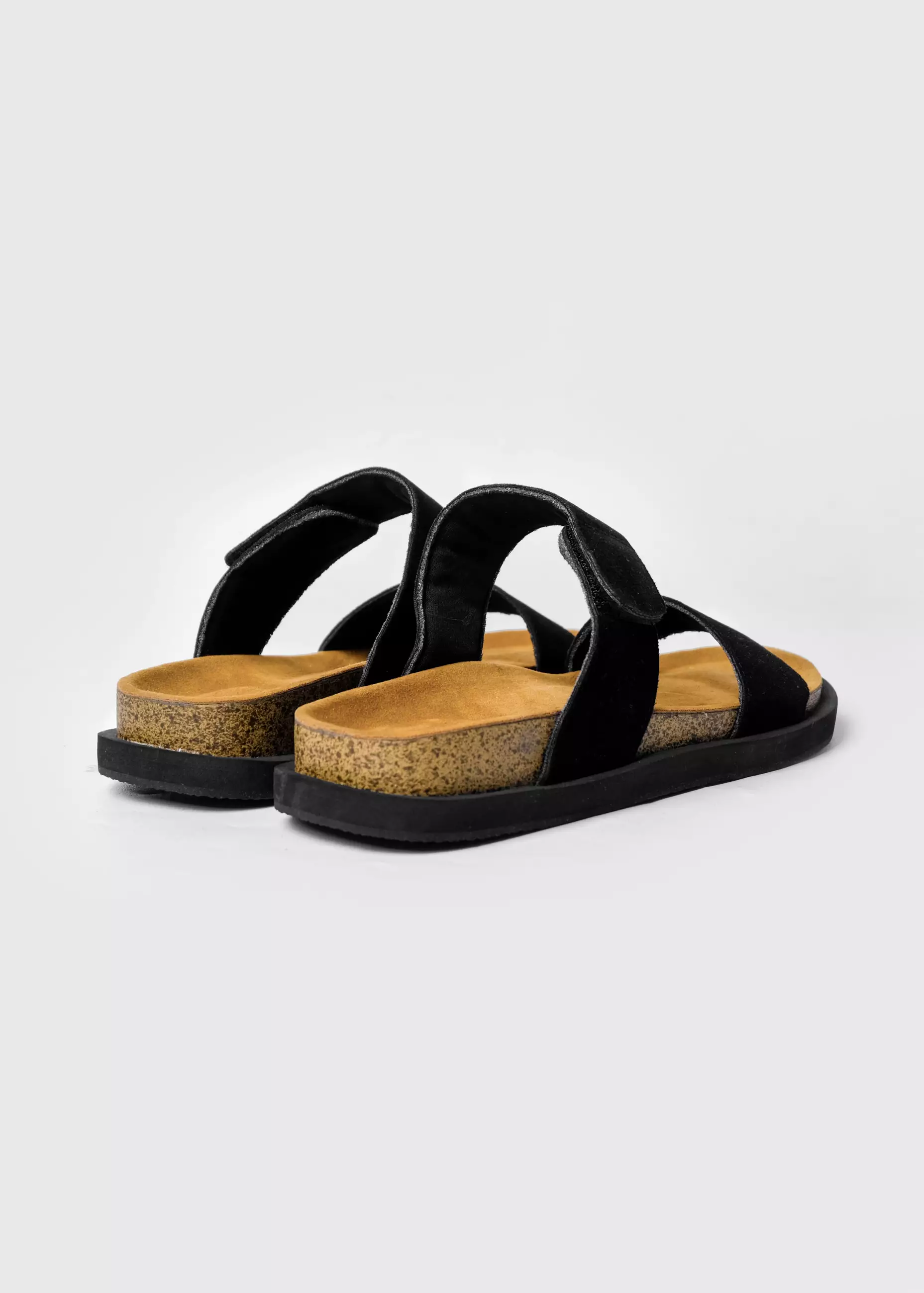 Pamole Sandal Wanita Kekinian Sendal Flat Wanita Sendal Wanita - Asta Series - Hitam