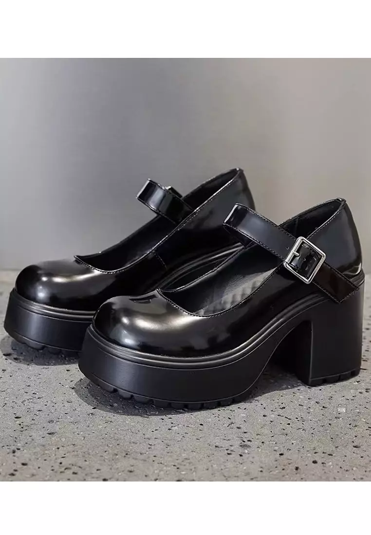 Twenty Eight Shoes 8.5CM Leather Mary Jane Shoes MZ61235