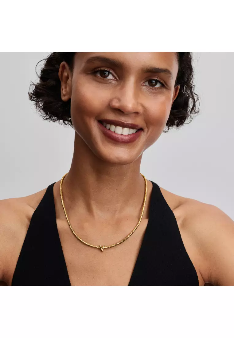 Letter V Alphabet Charm