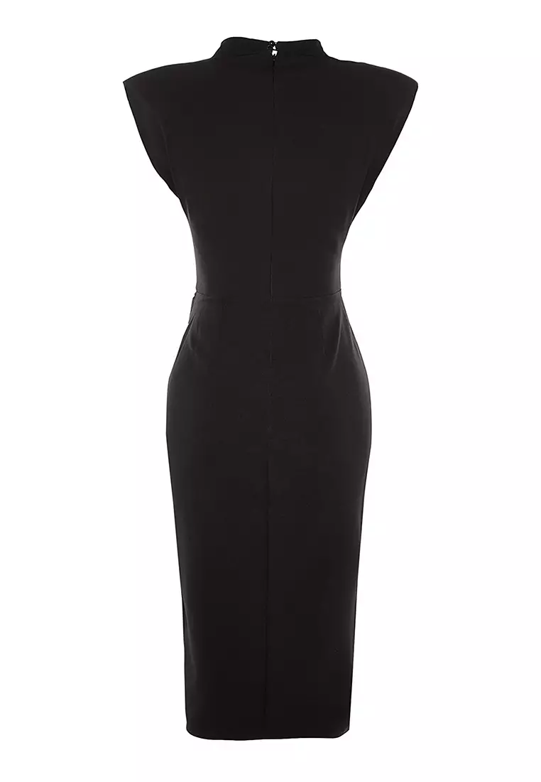 Jual Trendyol Zipper Detailed Dress Original 2024 ZALORA Indonesia