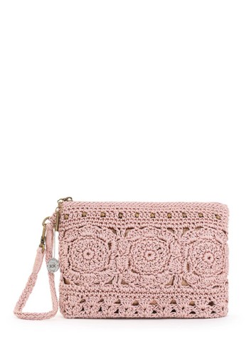 Jual The Sak The Sak Sayulita Crochet Wristlet Seashell ...