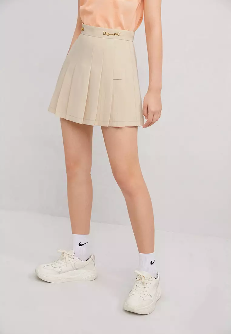 Buy Hopeshow A-Line Pleated Mini Skirt 2025 Online ZALORA
