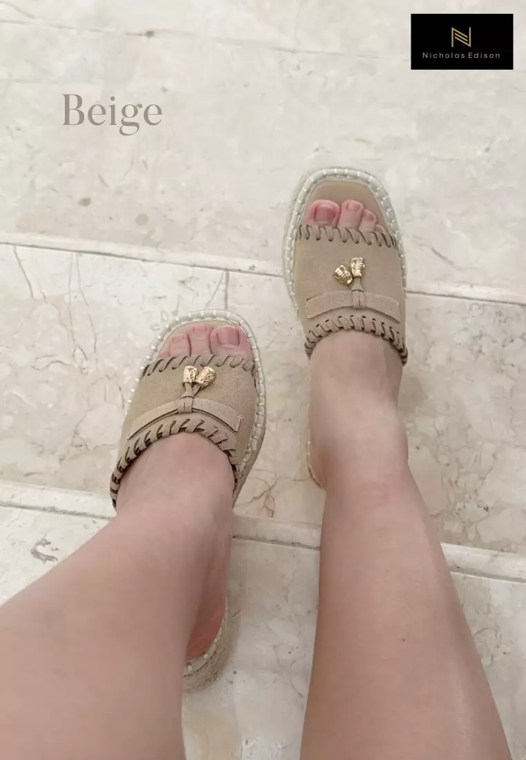 Wedge Rhea Beige