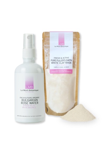 Buy Le Mont Botanique Bulgarian Rosewater White Clay Mask Zalora Hk