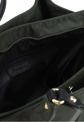 Jual Mel Co Nylon Double Handle Bag Original ZALORA 