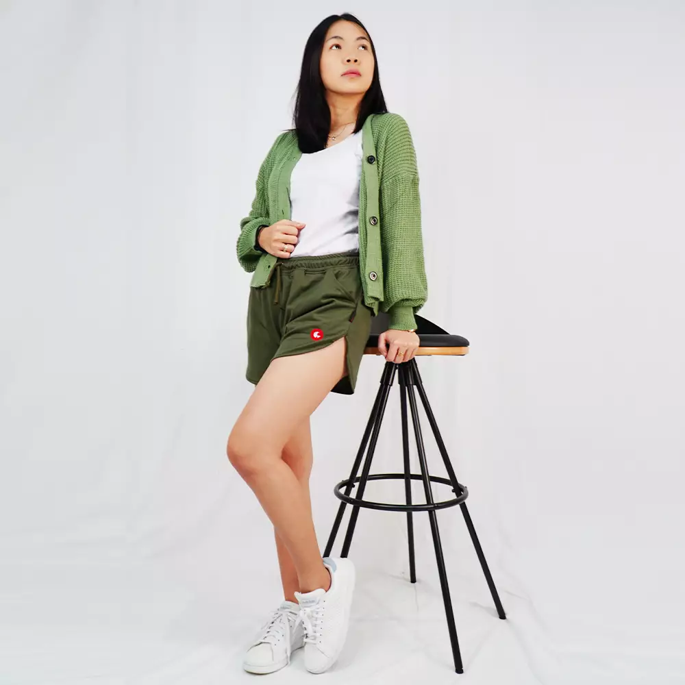 OKECHUKU Mini Celana Pendek Wanita Celana Olahraga Short Pants Wanita