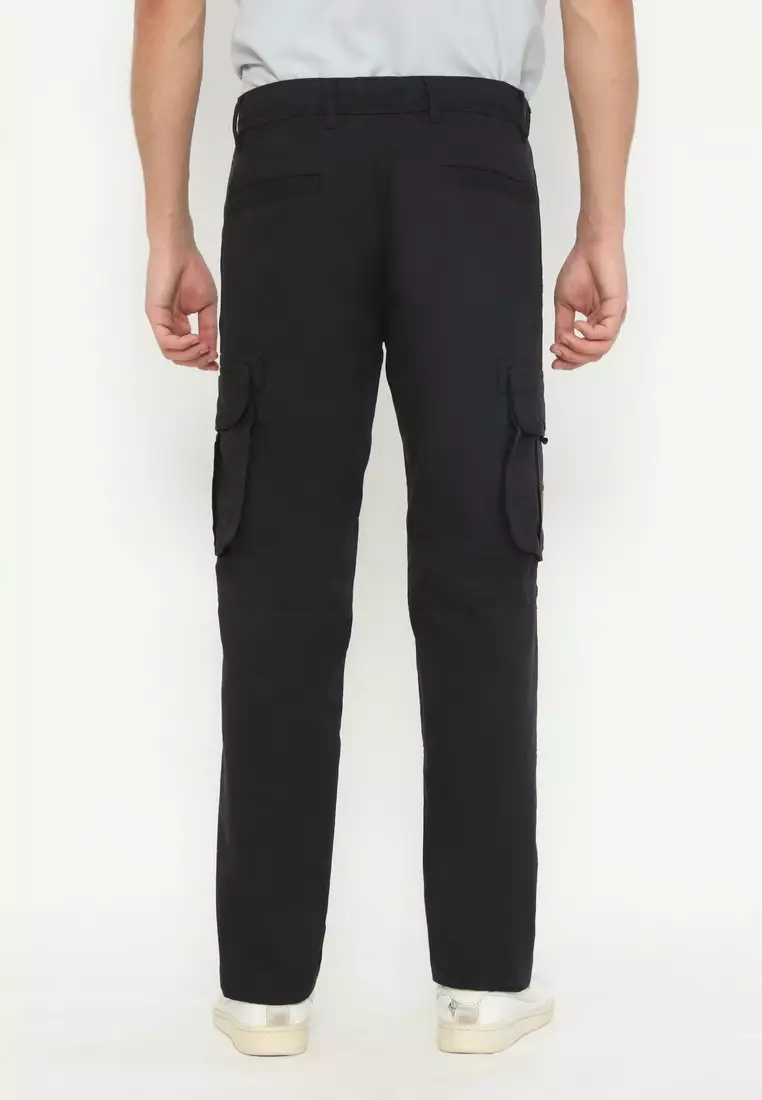 RBJ Celana Cargo Panjang Regular Fit Cotton Premium Pria
