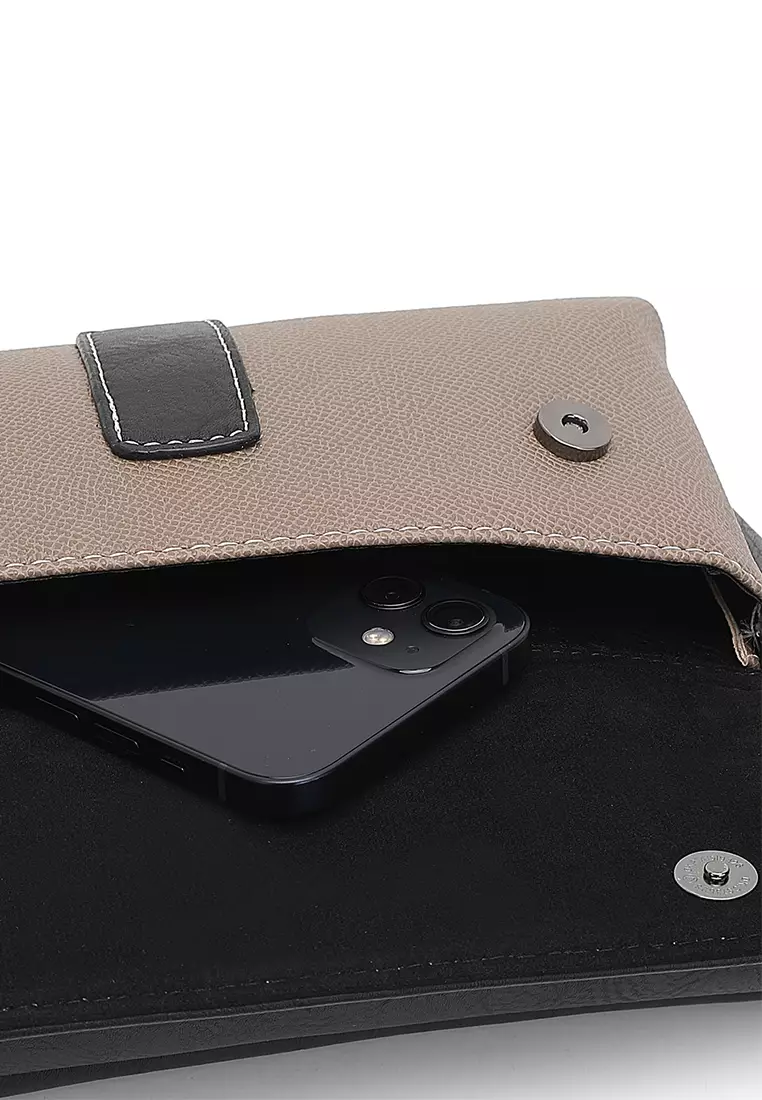 Men's Waist Bag / Belt Bag / Chest Bag - Grey