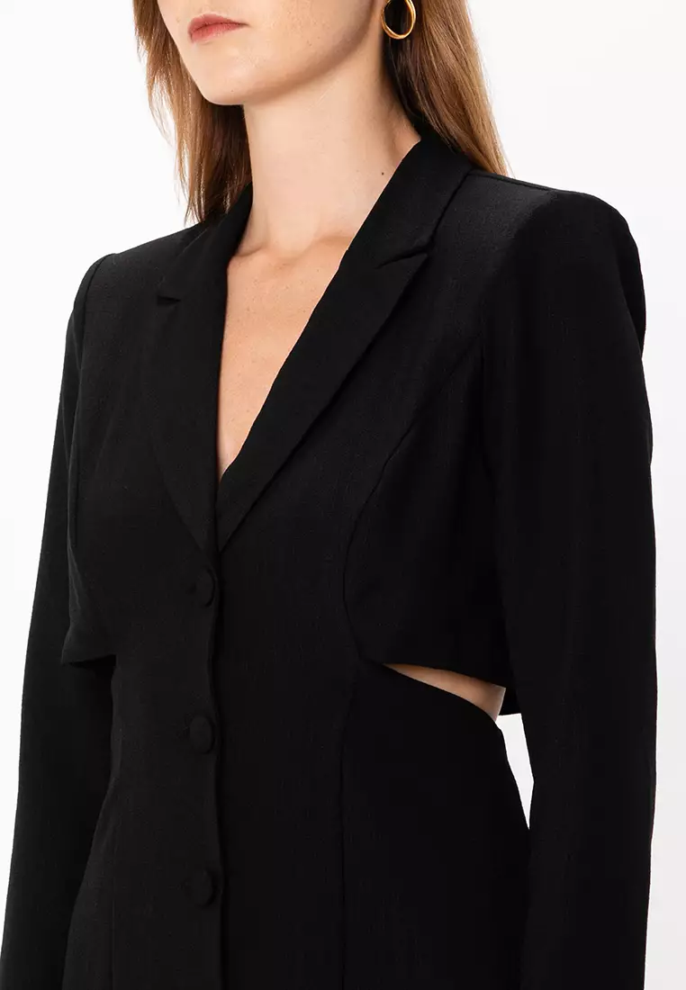 Buy ASOS Design Blazer Mini Dress With Cut Out Back Detail 2026 Online |  ZALORA Philippines