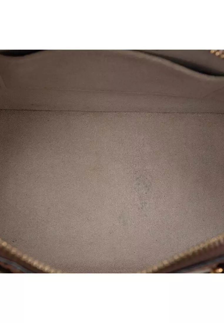 Pre-Loved Louis Vuitton Transformed Canvas Time Trunk Alma Bb