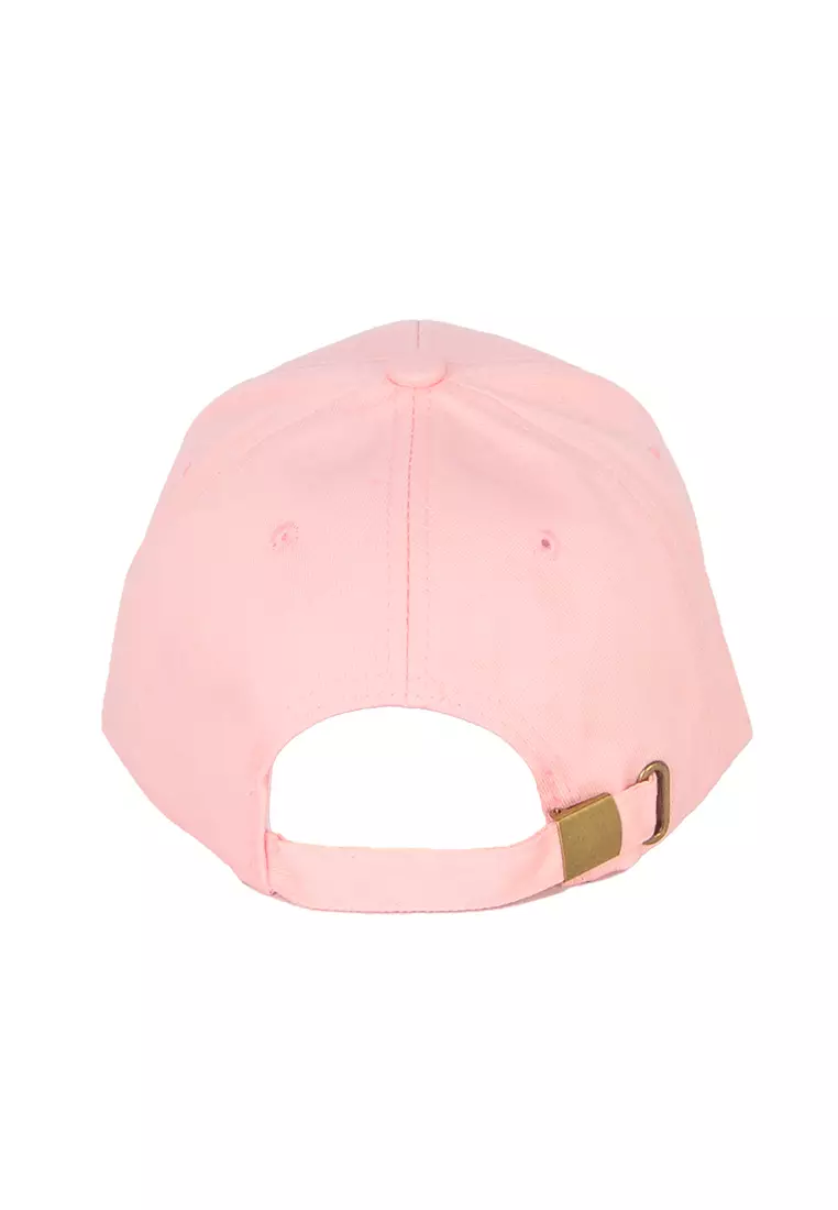 Paris embroidery "Large Logo" Cap in Pink