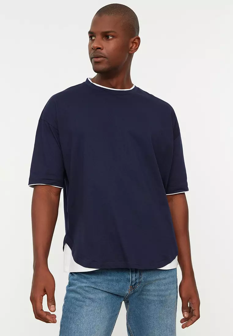 luxury plain t shirts