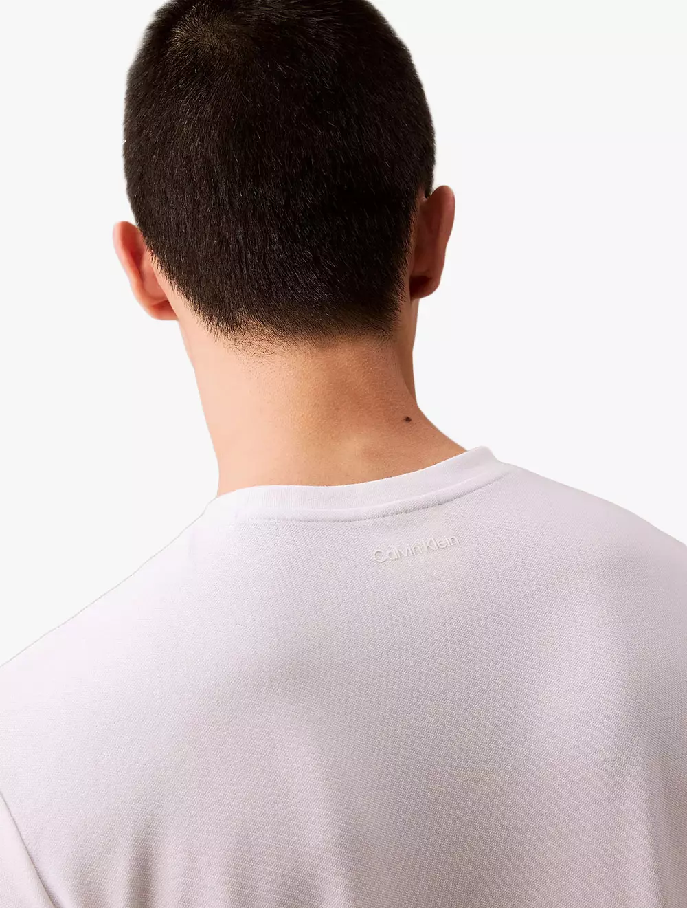 Calvin Klein - Tech Pique T-Shirt - White