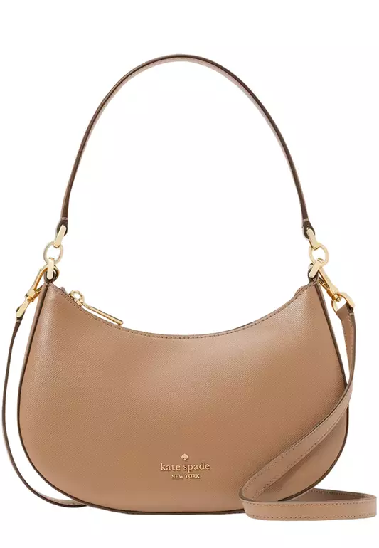 Paige Convertible Crossbody Bag - Light Fawn KK983