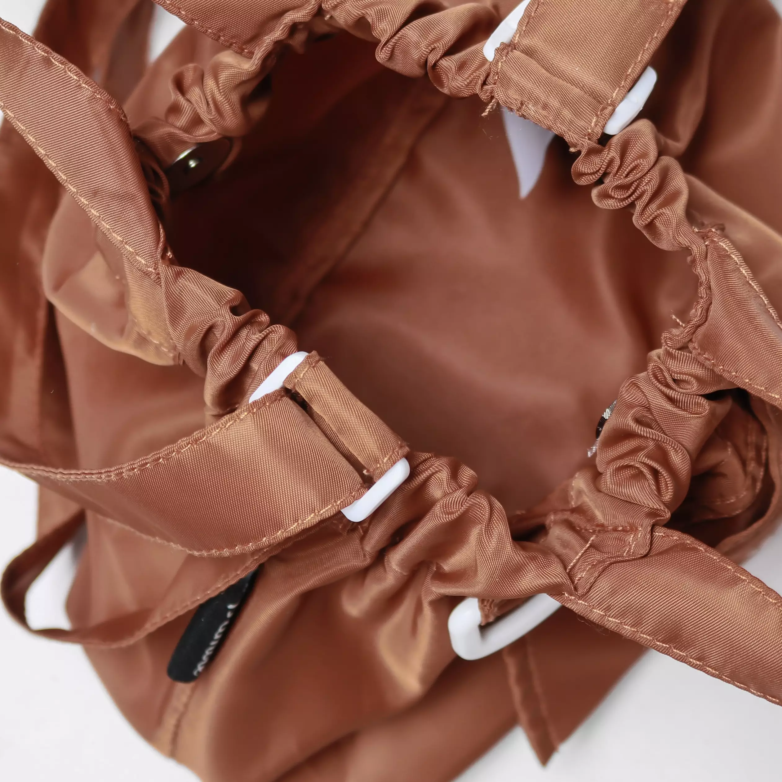 Pamole - Dumpling Bag Tas Tangan Pakai Tali Panjang - Hana Series - Coklat