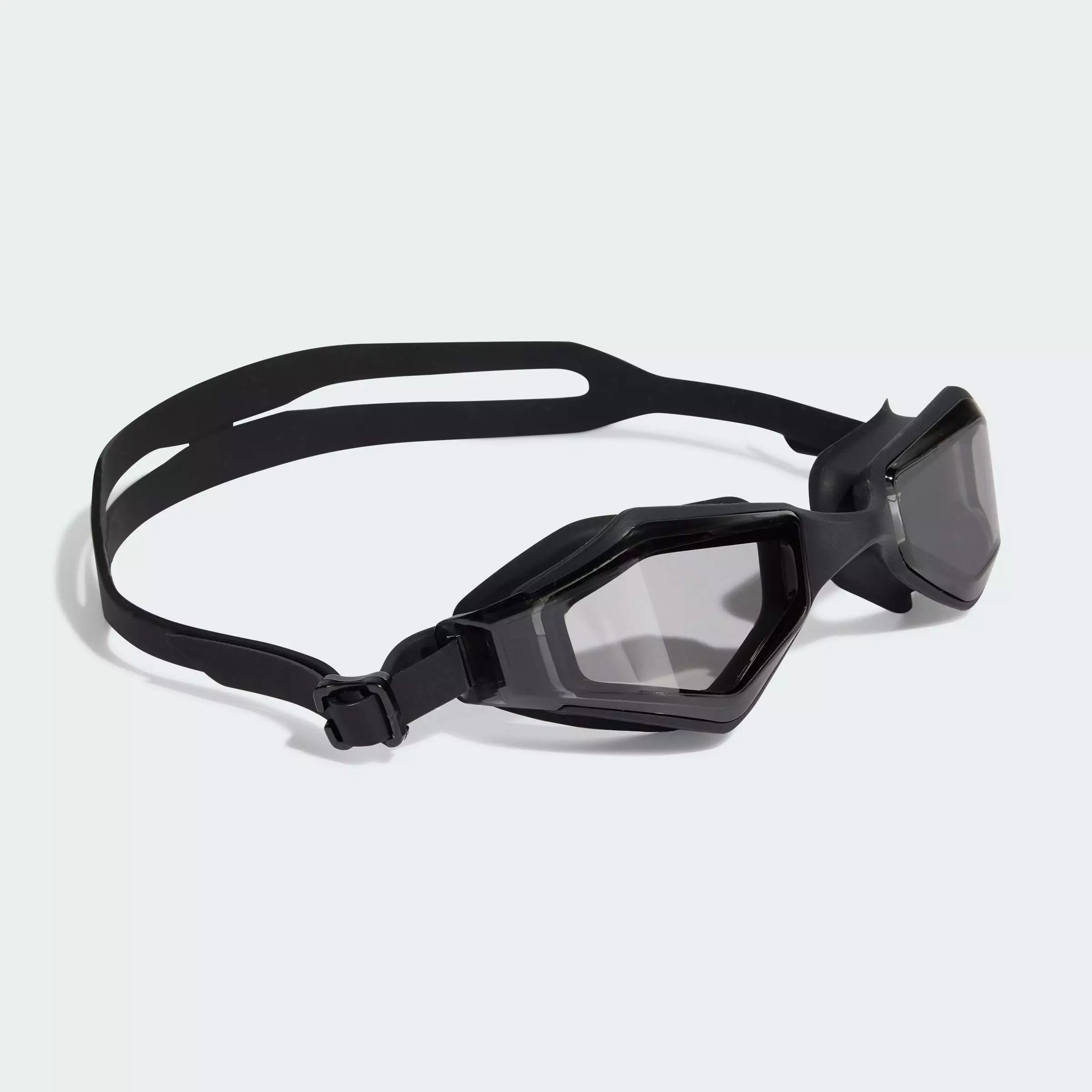Swimming Ripstream Soft Swim Goggles Unisex Black IK9657