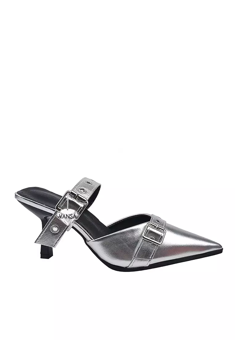 Discount on Twenty Eight Shoes  shoes - SKU: VANSA Fashion Belt-Buckle Mid-Heel Sandals VSW-H-M11.6