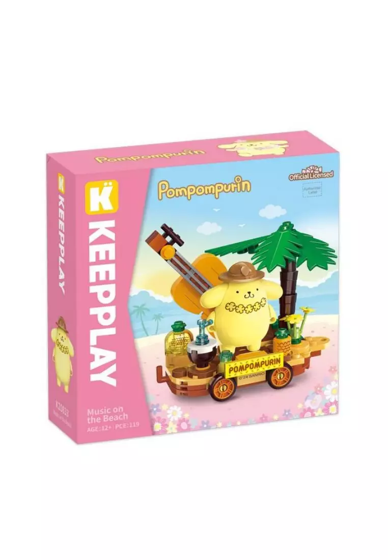 Pompompurin Music Beach