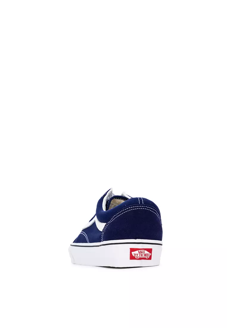 Plain blue vans hotsell