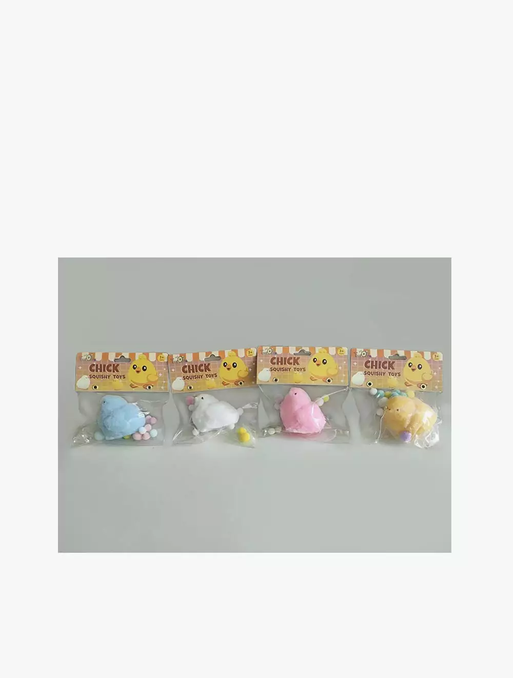 ORB TOYS Squishy Animal Little Chick With Pom Pom - OR1FB21721000000