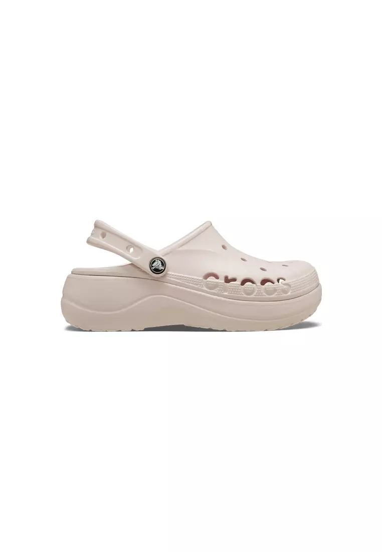 Buy Crocs Women's Baya Platform Clog in Barely Pink 2025 Online