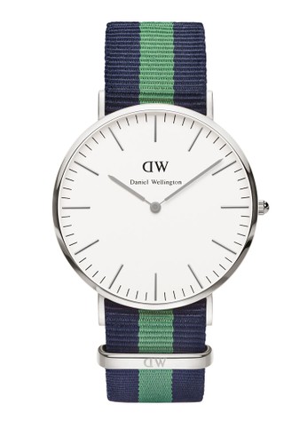 Classic Warwick-Watch Silver 40mm, 錶類, 其它esprit hk store錶帶