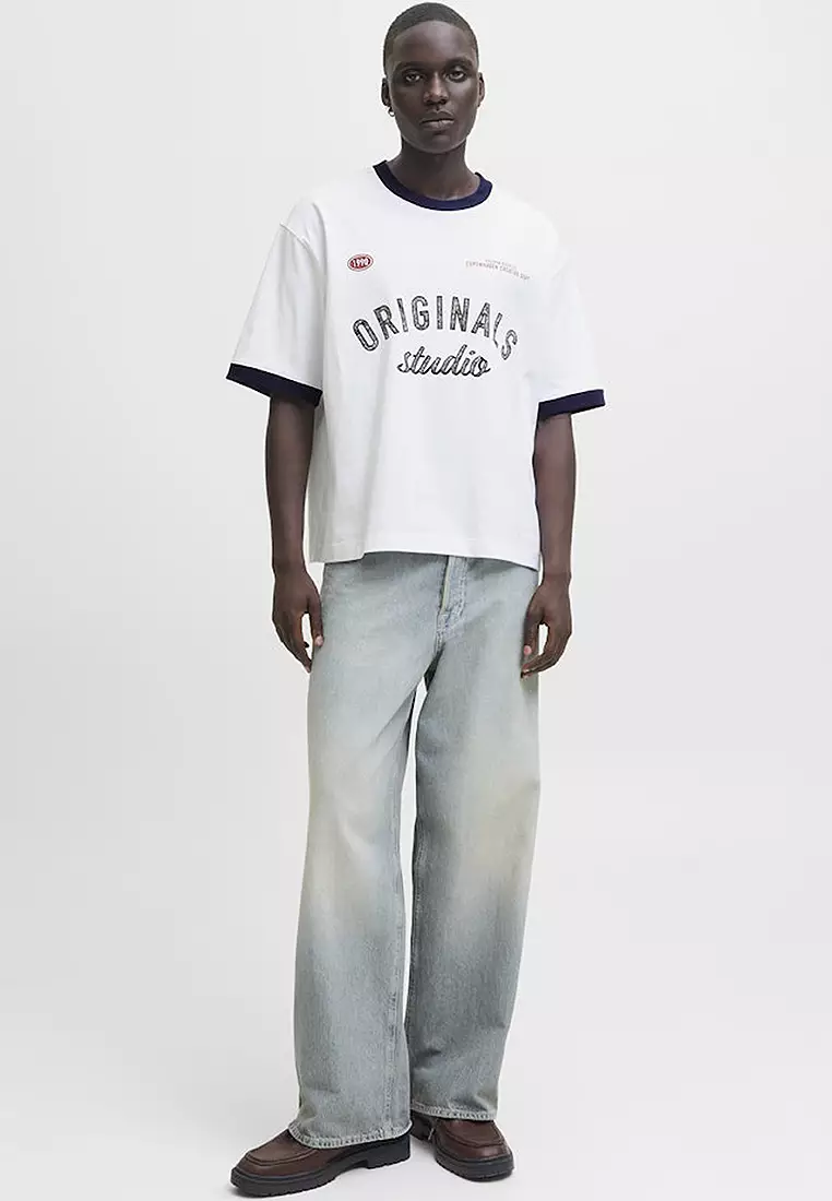 Short Sleeve Ringer Front Tee