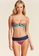 Cia Maritima pink and orange and green and blue and multi and gold and navy Maya High Waist Bralette Bikini 24DCBUS67FBC7CGS_4