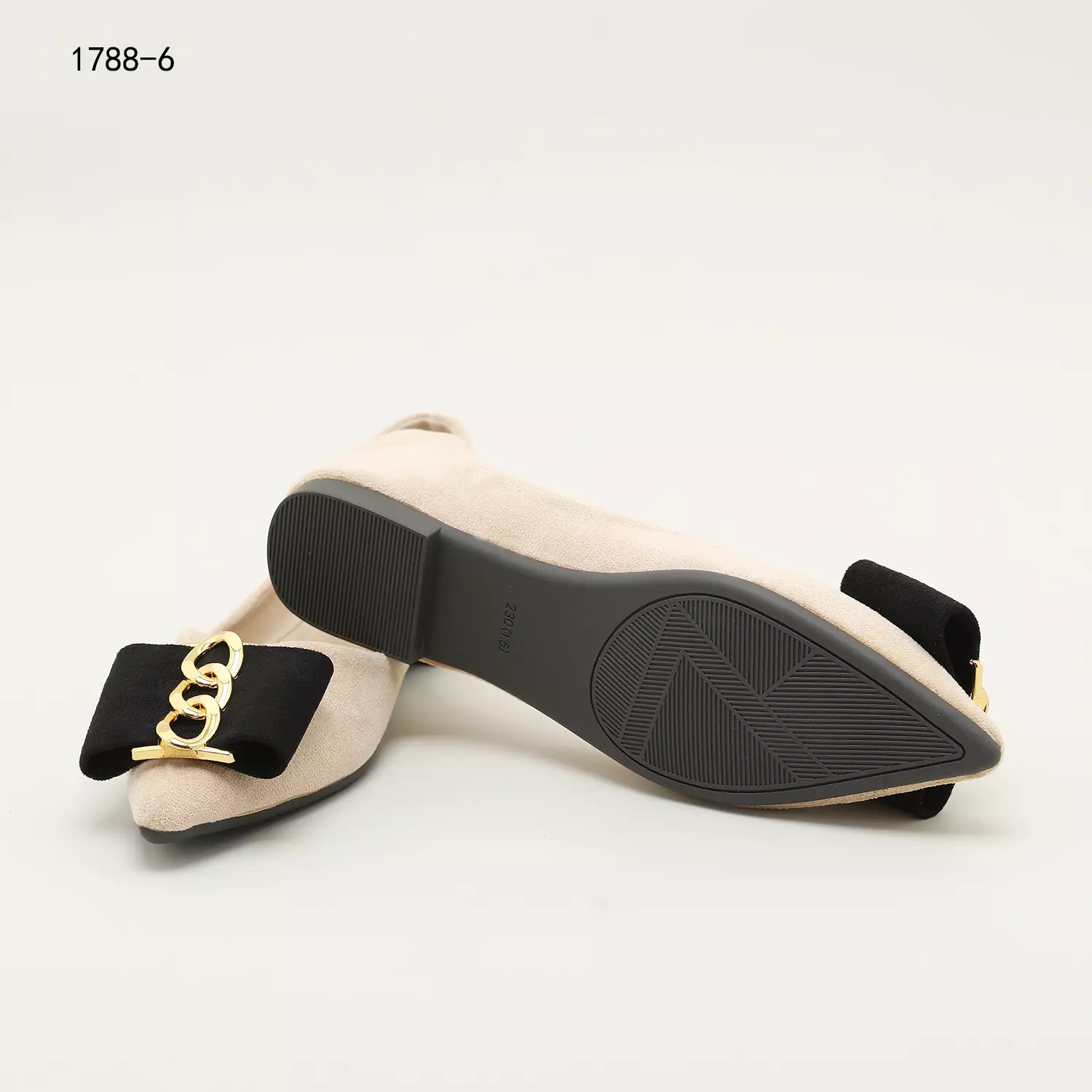 Heliva Harper Flat Shoes Ballerina Suede Women Shoes