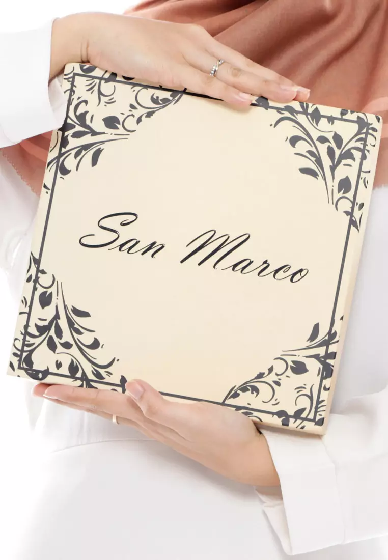 Orchidz Signature Square Voile Scarf Hijab Premium Wanita Creole Pink