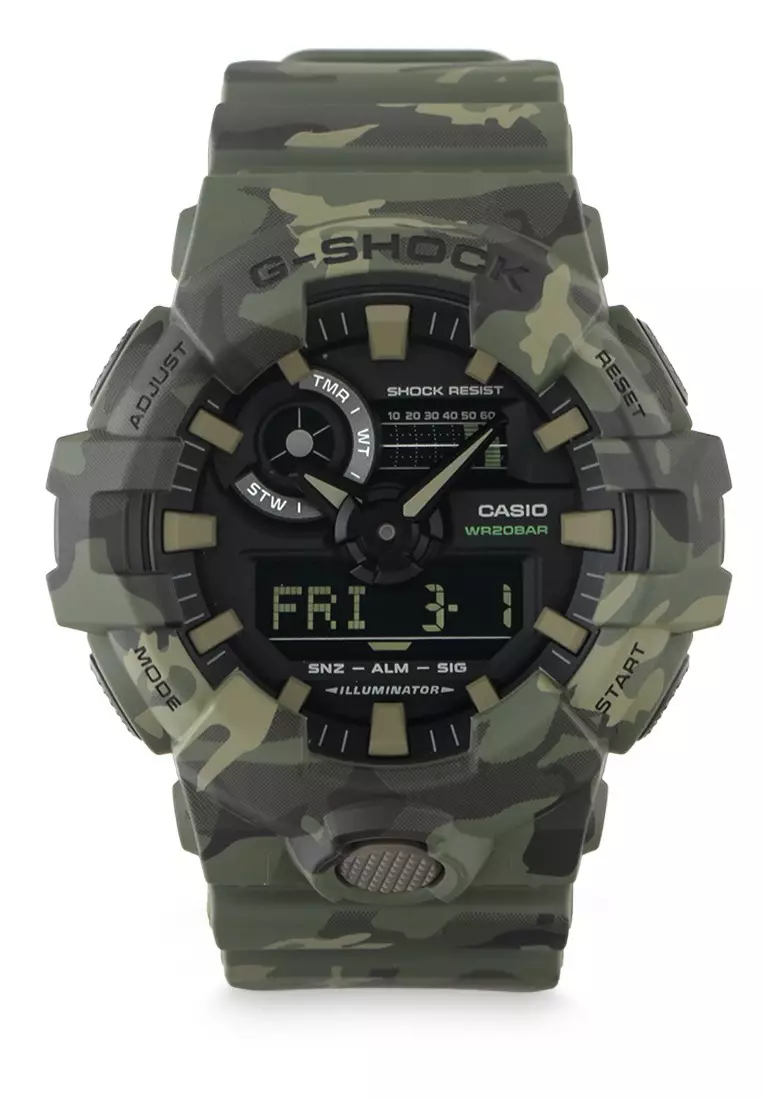 G shock 2024 hijau army