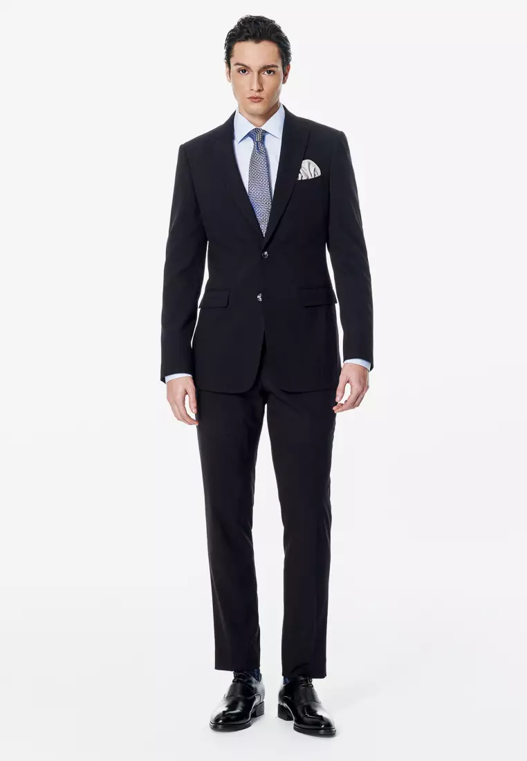 Black Tailored Suit