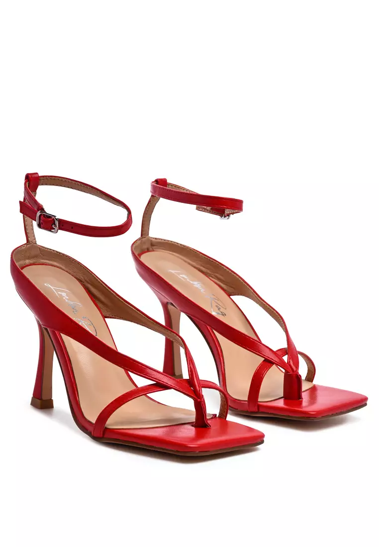 Buy London Rag Stiletto Sling back Sandal in Red 2024 Online