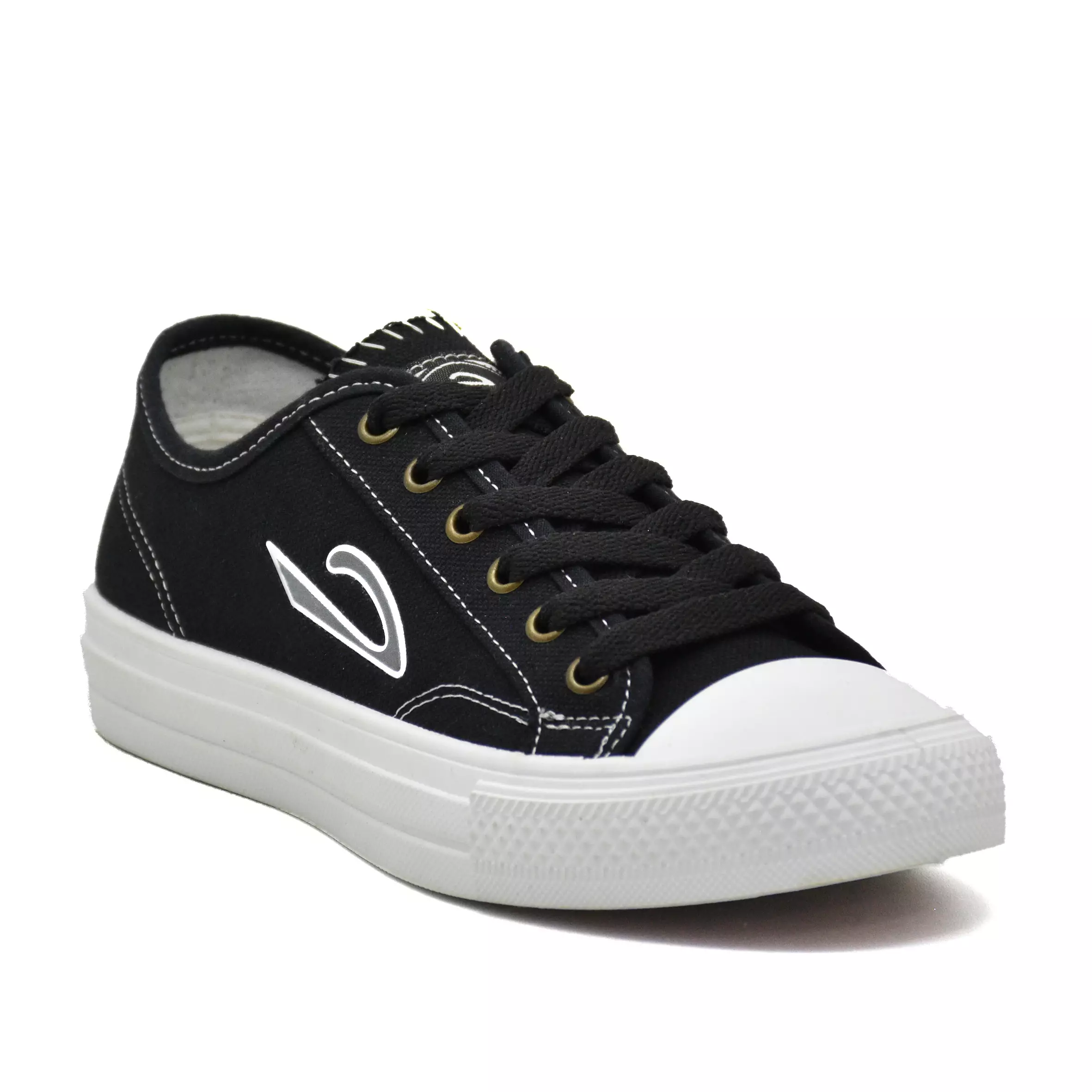 Carvil Sepatu Pria Origin Low-CM Black/White