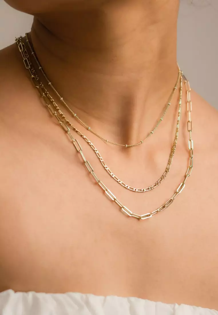 Figaro Gold Chain Necklace