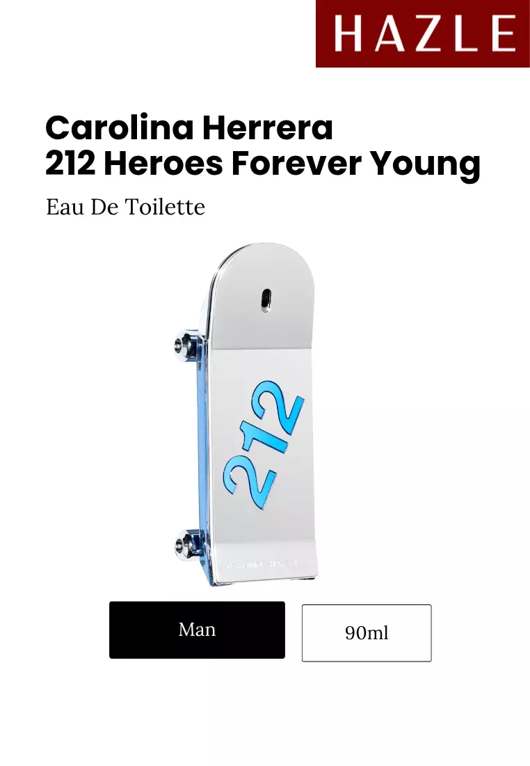 212 Men Heroes Forever Young Man EDT 90 ml