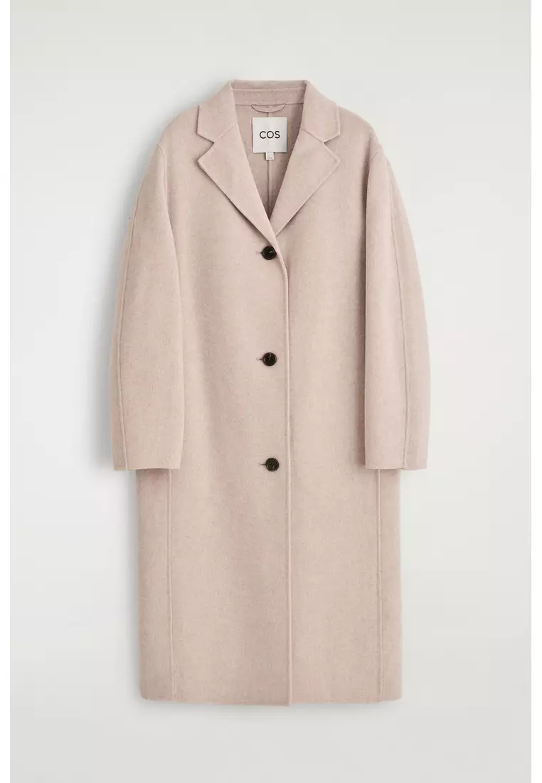 DOUBLE-FACED WOOL LONG COAT