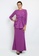 OWLBYND purple Sonia Kurung Modern With Drape Detail 6FD39AA6228A64GS_1