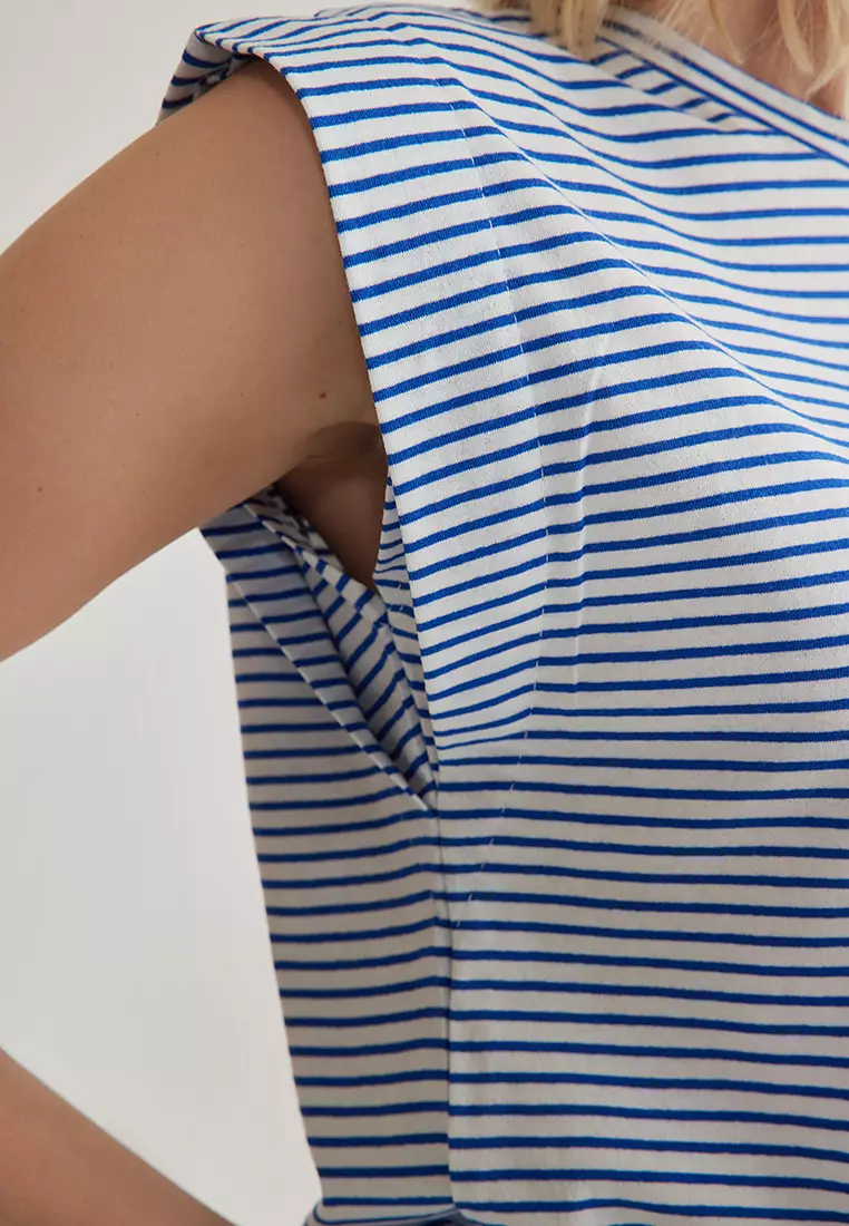 Wide Shoulder Muscle Tank Top