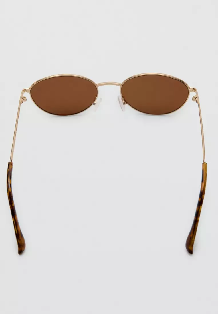 Metallic Frame Sunglasses