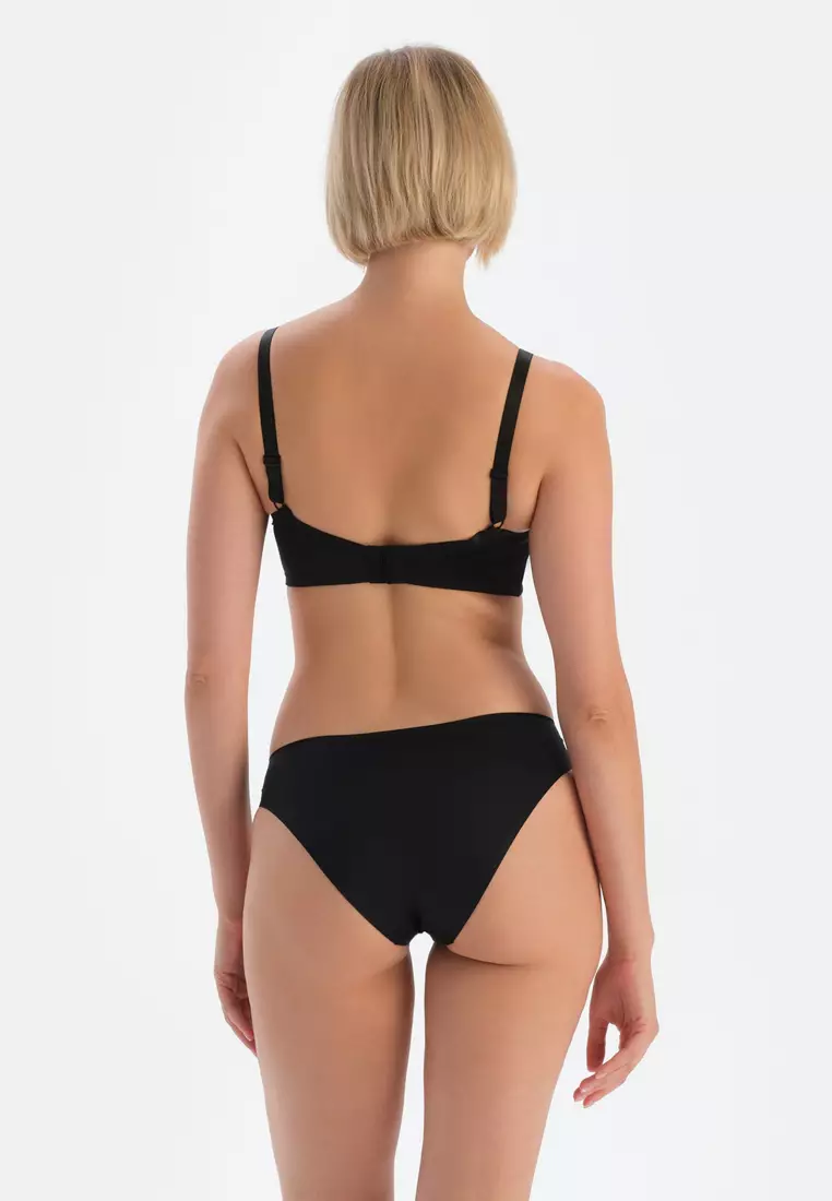 Black Basic Briefs, Underwear for Women