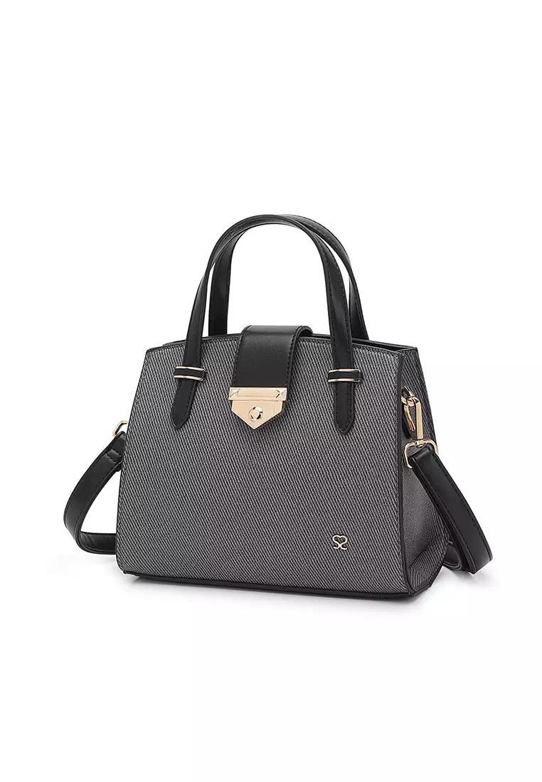 Women's Top Handle Bag / Sling Bag / Crossbody Bag / Shoulder Bag - Black