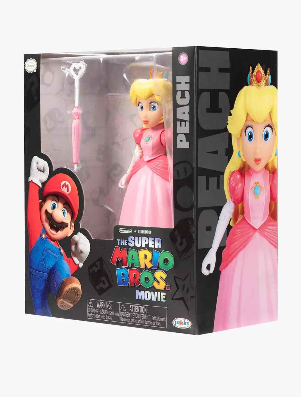 The Super Mario Bros Movie 5" Figure with Accessory – Peach - NTM41718I - multi